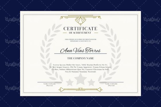 وکتور گواهینامه