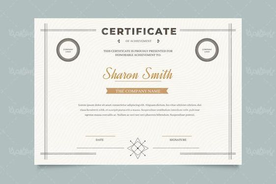 وکتور گواهینامه