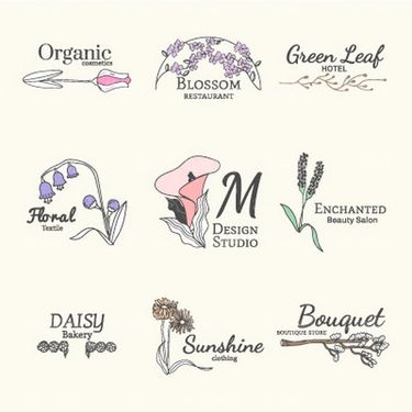 وکتور لوگو گل