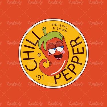 Vector restaurant label