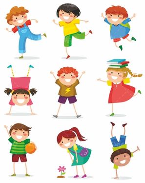 وکتور بازی بچه ها
