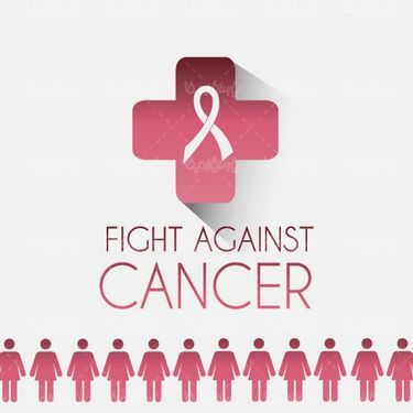 وکتور نشان سرطان