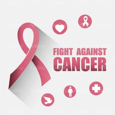 وکتور نشان سرطان