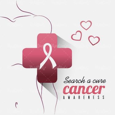 وکتور نشان سرطان