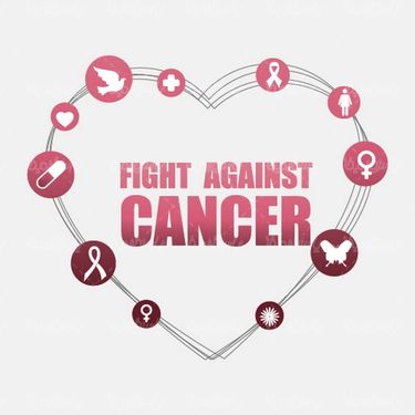 وکتور نشان سرطان