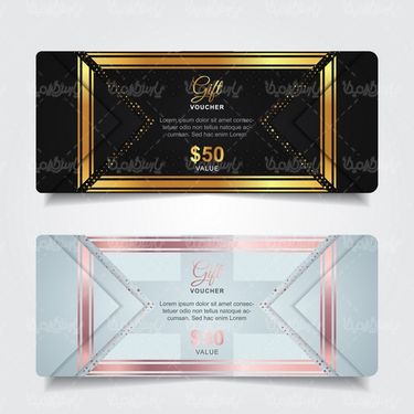 وکتور طرح کارت هدیه