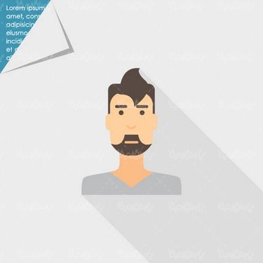 وکتور شخصیت کارتونی