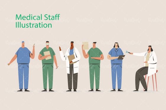 وکتور کادر درمان