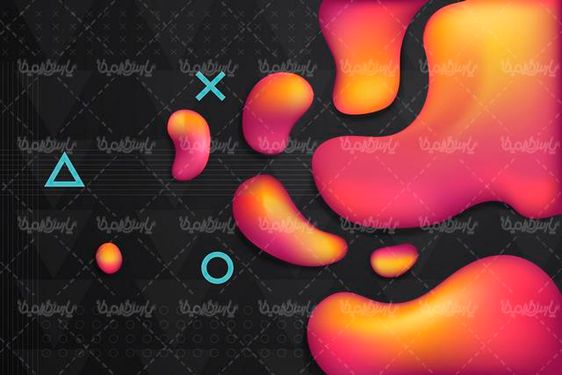 وکتور پس زمینه انتزاعی