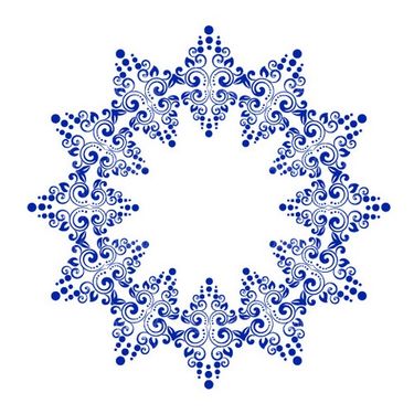 وکتور فریم گل