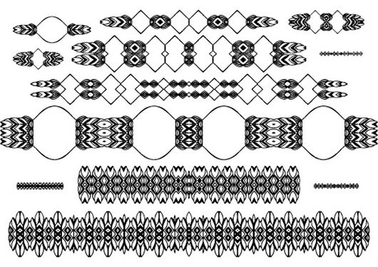 وکتور حاشیه گل