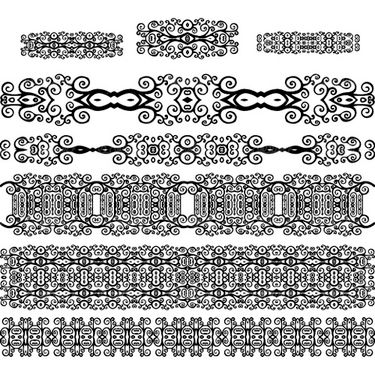 وکتور حاشیه گل