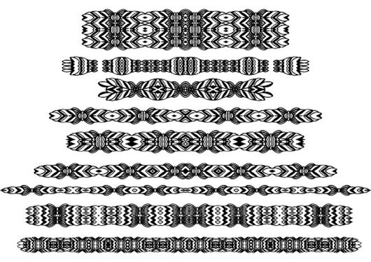 وکتور حاشیه گل