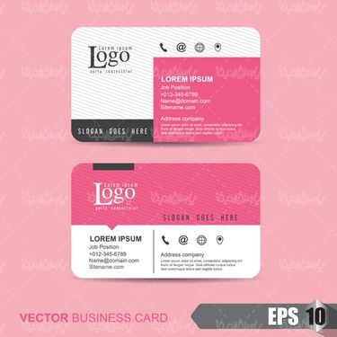 وکتور کارت ویزیت