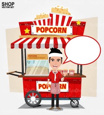وکتور پاپ کورن