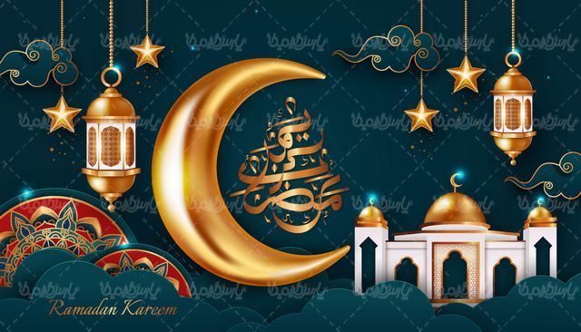 وکتور ماه رمضان