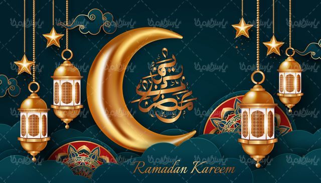 وکتور ماه رمضان