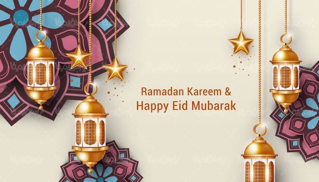 وکتور ماه رمضان