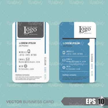 وکتور کارت ویزیت