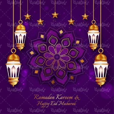 وکتور ماه رمضان