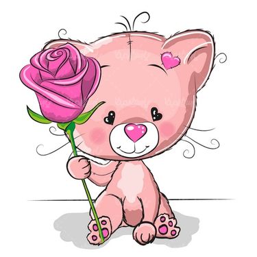 وکتور عروسک خرسی