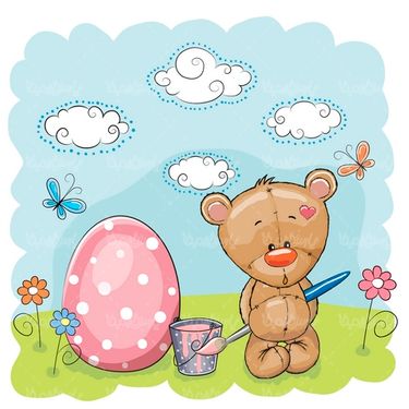 وکتور عروسک خرسی