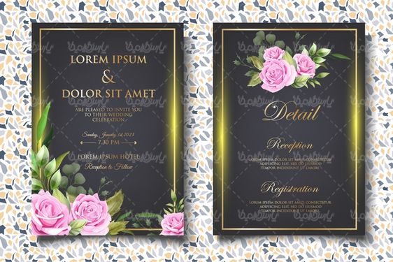 وکتور فریم گل