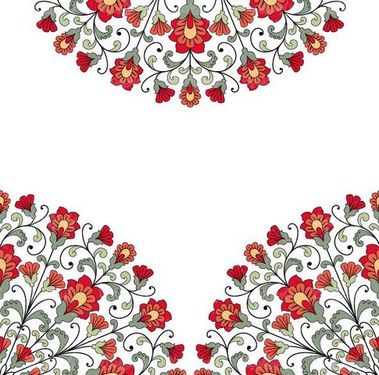 وکتور گل و بوته