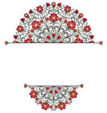 وکتور کادر گل