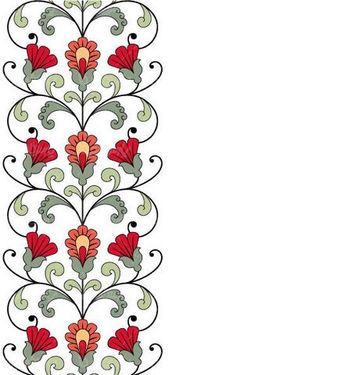 وکتور گل و بوته