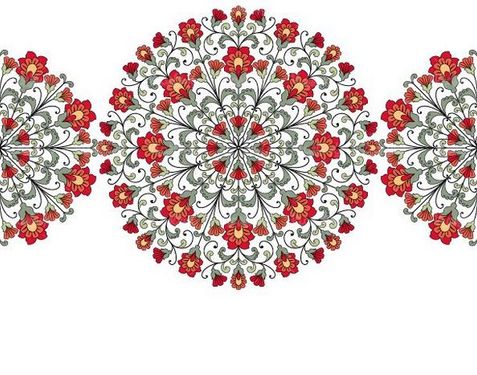 وکتور گل و بوته