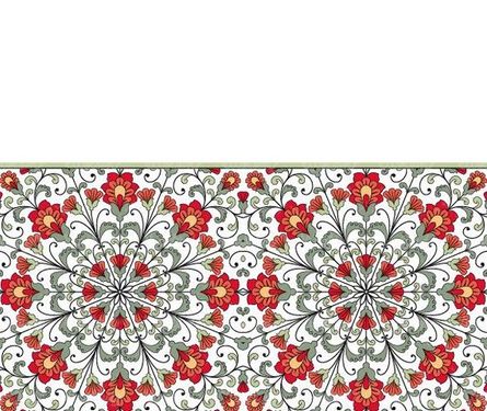 وکتور حاشیه گل