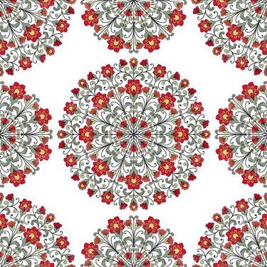 وکتور حاشیه گل