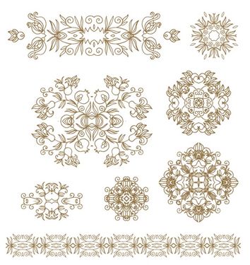 وکتور گل و بوته