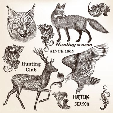 وکتور حیوانات