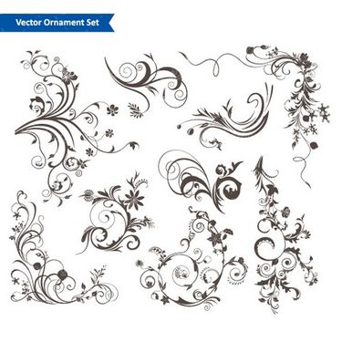 وکتور گل و بوته