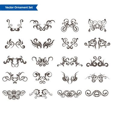 وکتور حاشیه گل