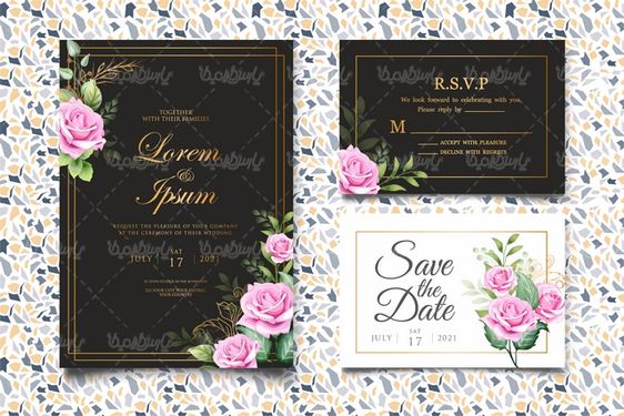 وکتور فریم گل