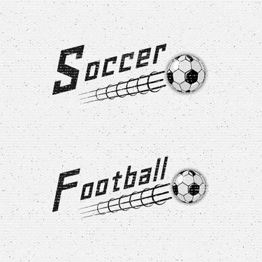 وکتور لیبل فوتبال