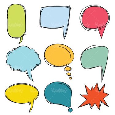 وکتور حباب گفت گو