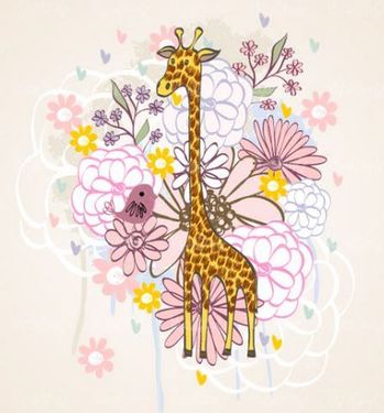 وکتور زرافه