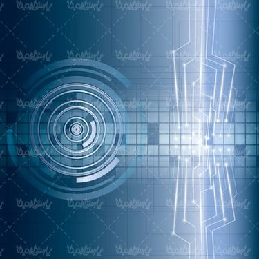 وکتور پس زمینه تکنولوژی