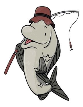 وکتور قلاب ماهی