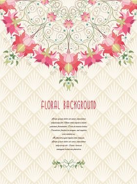 وکتور فریم گل