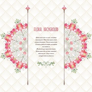 وکتور فریم گل