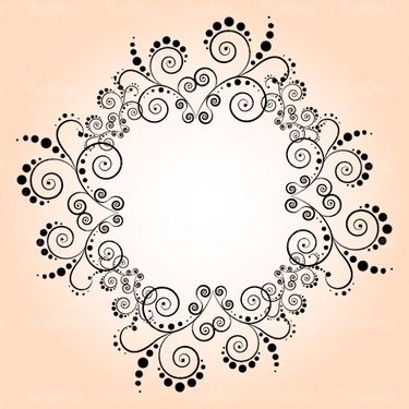 وکتور فریم گل