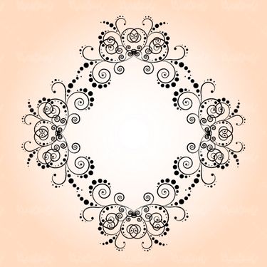 وکتور فریم گل