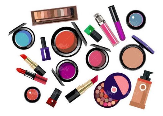 وکتور لوازم آرایش