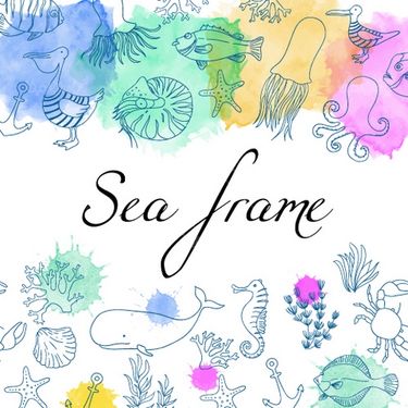 وکتور جانوران دریایی