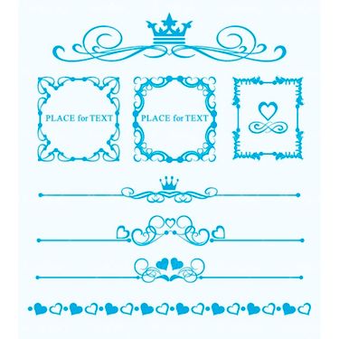 وکتور فریم گل